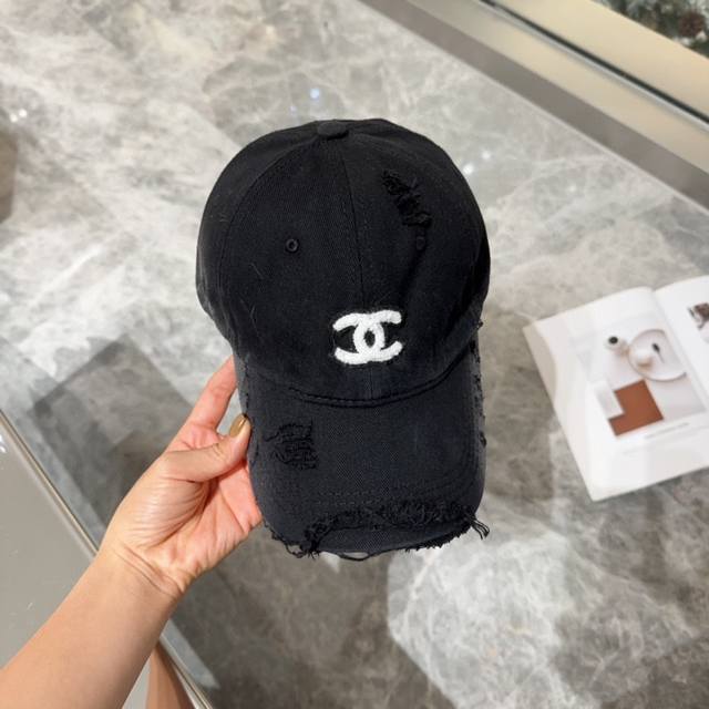Chanel 早春棒球帽 Logo小香经典简约 时尚休闲设计 跑量新品 时尚百搭